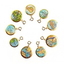 Three Strand Signature Charm Bracelet