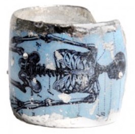 1895 Skeleton Cuff - Silver