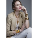 Delia in Chains Medium Teardrop Earrings