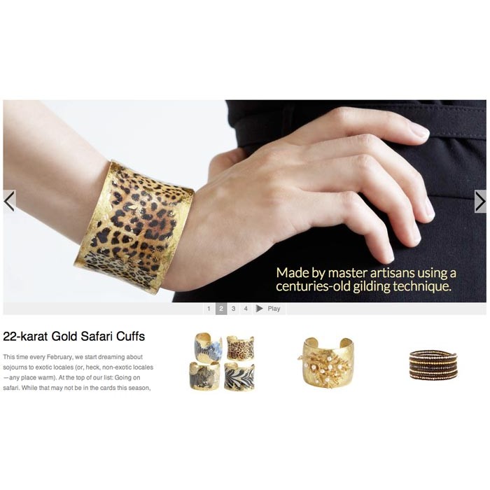 Leopard Corset Cuff 2"