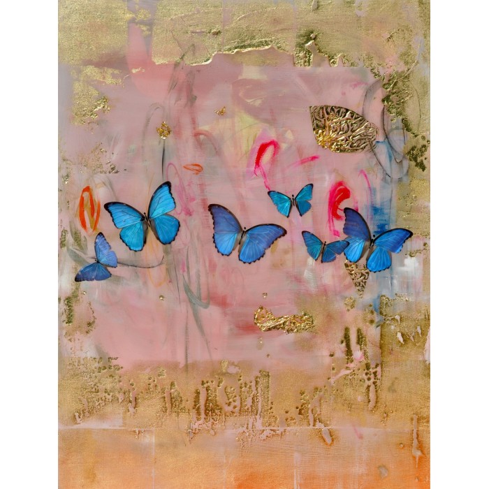 The Butterfly Sunset Cuff 2"