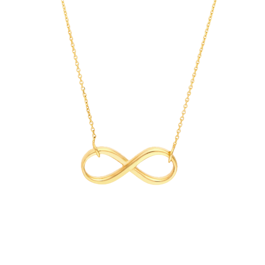 14k Infinity Neck 18in