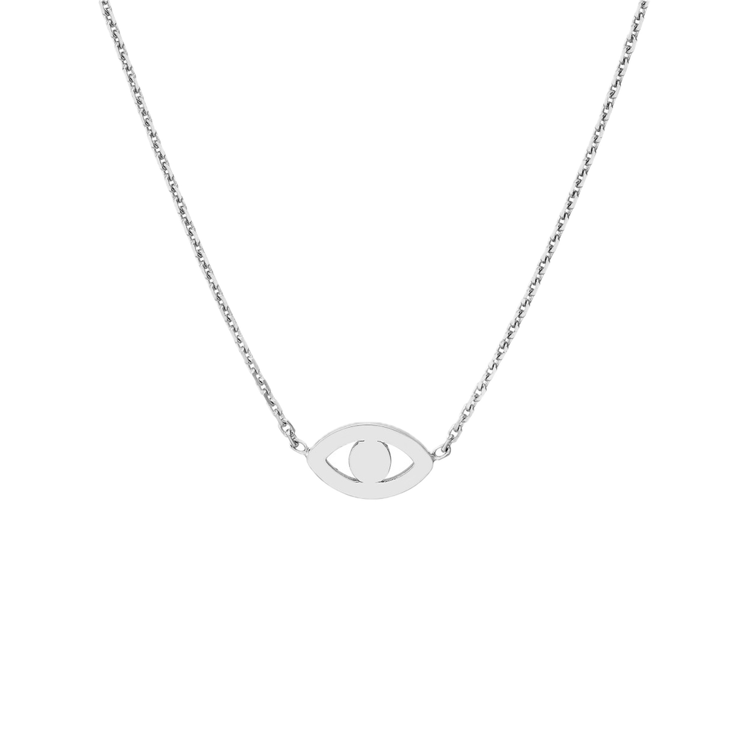 Adj Evil Eye 14k Necklace