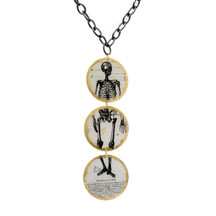 Skeleton Necklace - 3 Part