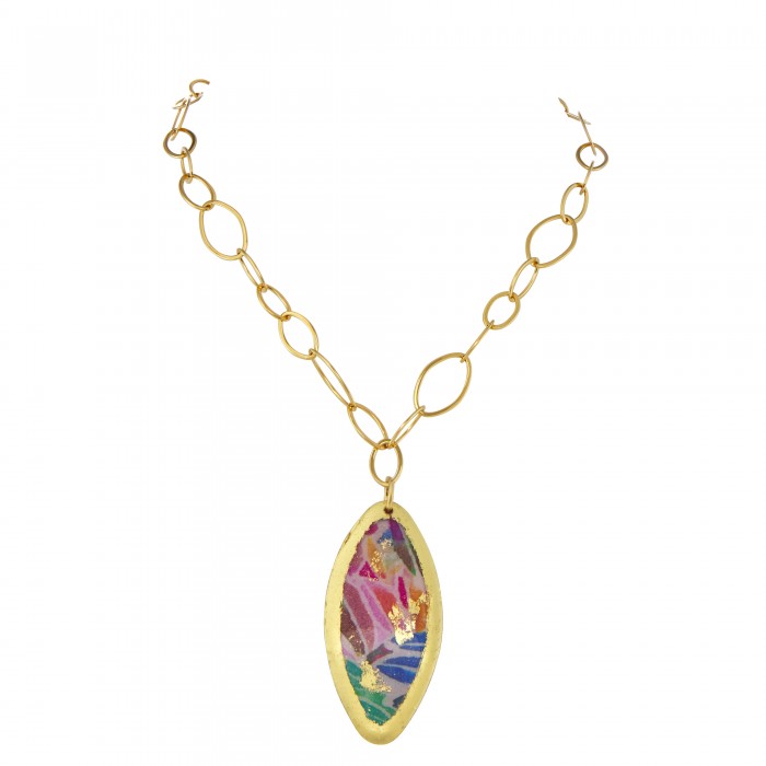 Ashley Oblong Pendant