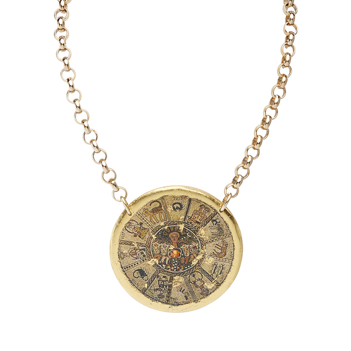 Bet Aleph Zodiac Pendant