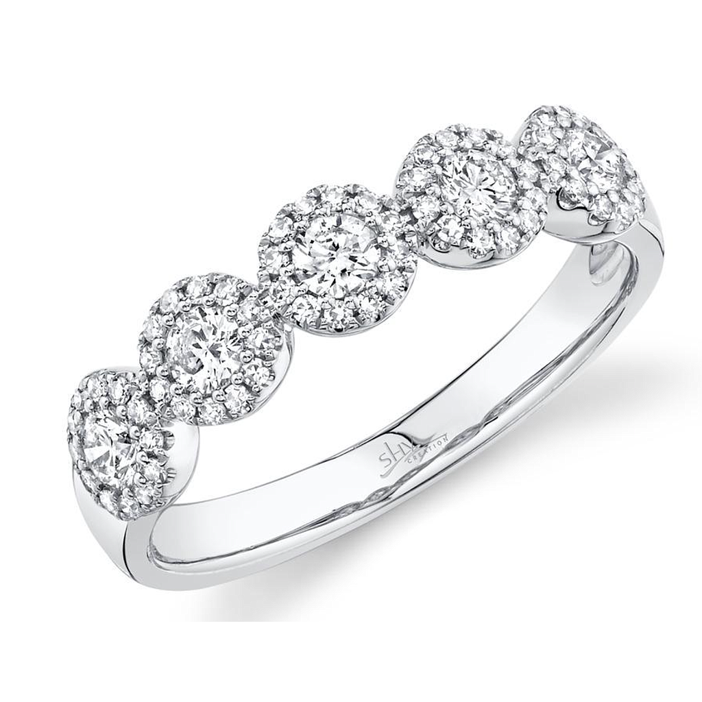 14k Diamond Lady's Band