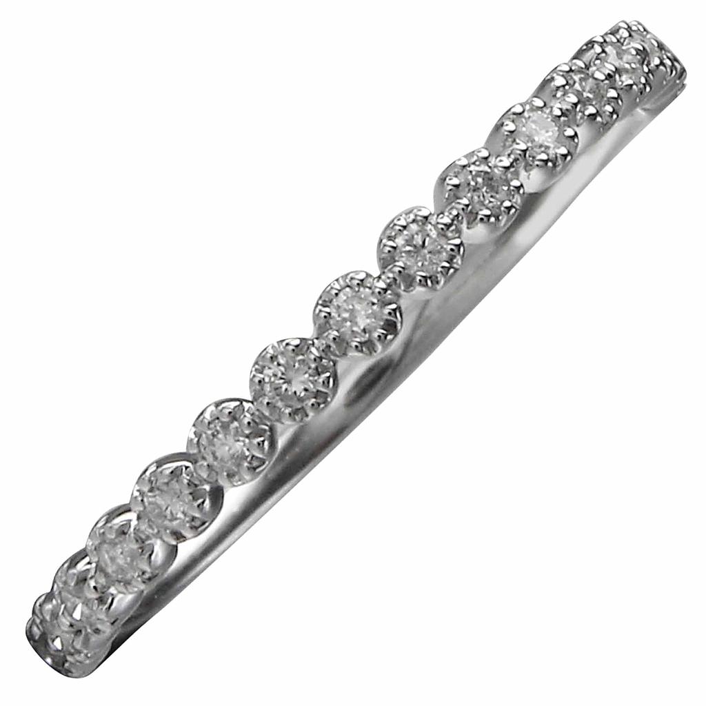 14k White Gold Diamond Ring