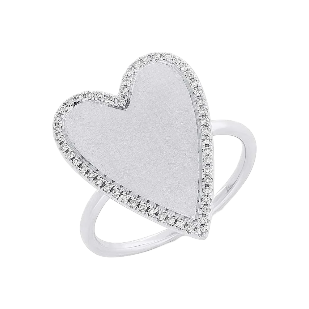 Diamond Heart Ring