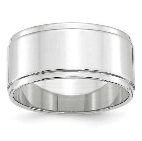 14kw 10mm Flat With Step Edge Band Size 14