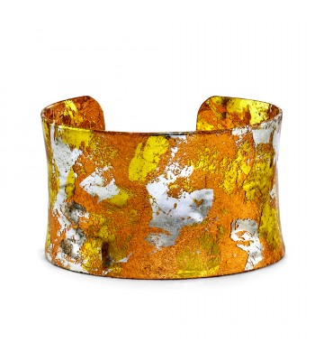 Copper Corset Cuff 1.5" Gold & Silver