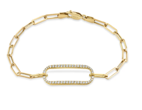Pave Singleton Bracelet