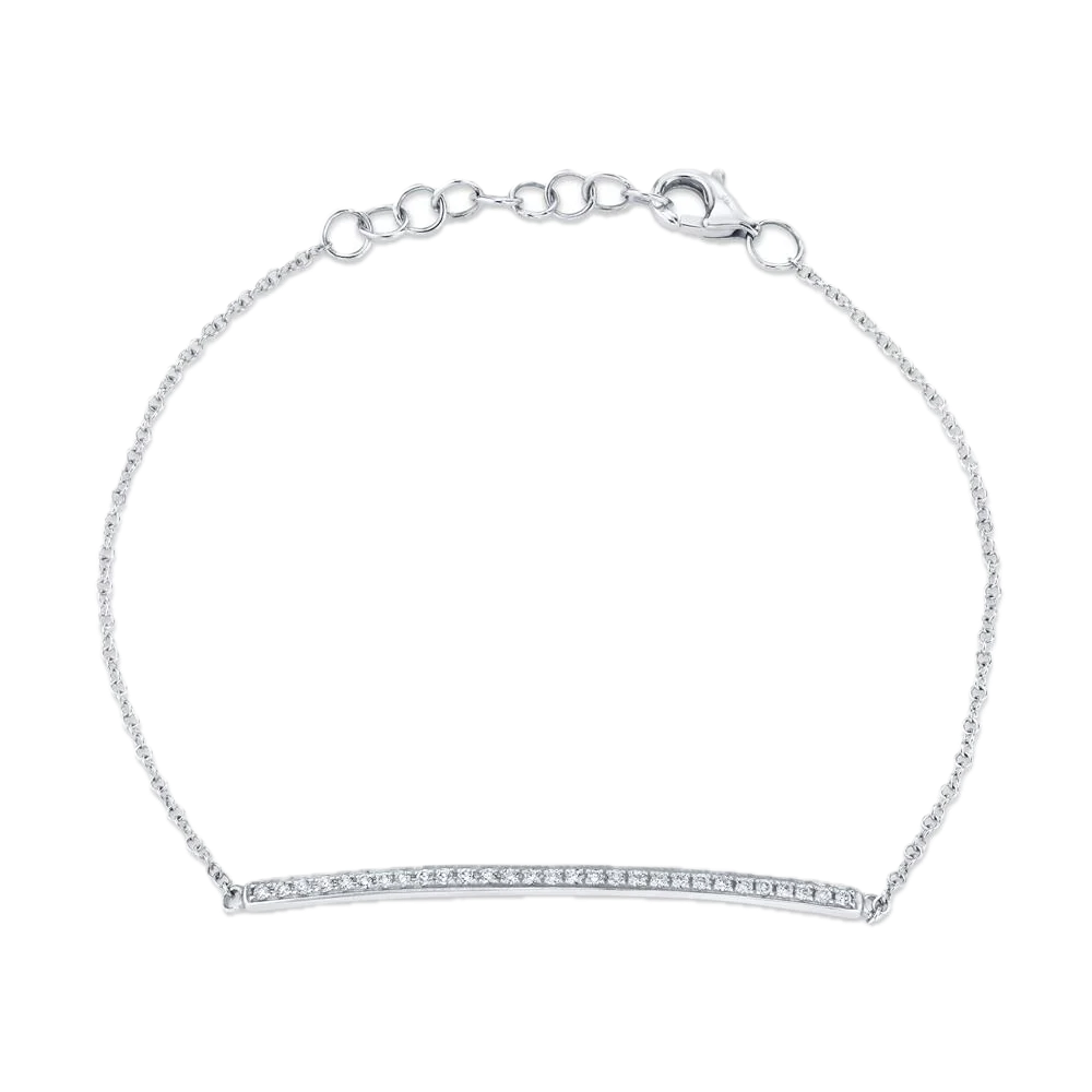 Diamond Bar Bracelet
