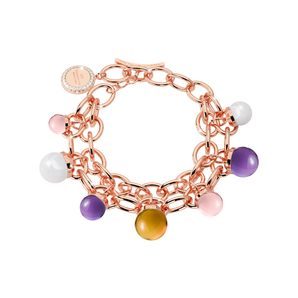 Bronze Bracelet W/Stones