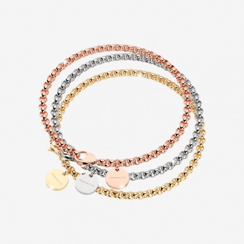 Set Of 3 Bronze Bracelets