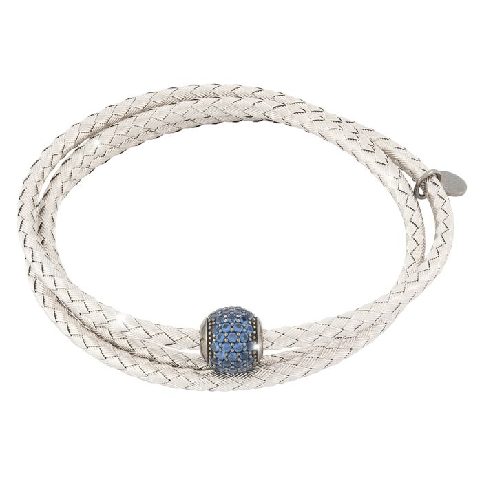 Triple Wrap Balloon Bracelet With Crystal Ball