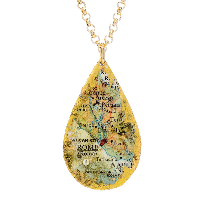 Rome Travels Pendant