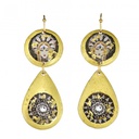 Erté Byzantine Mini Teardrop Earrings