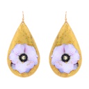 Anemone Teardrop Earrings