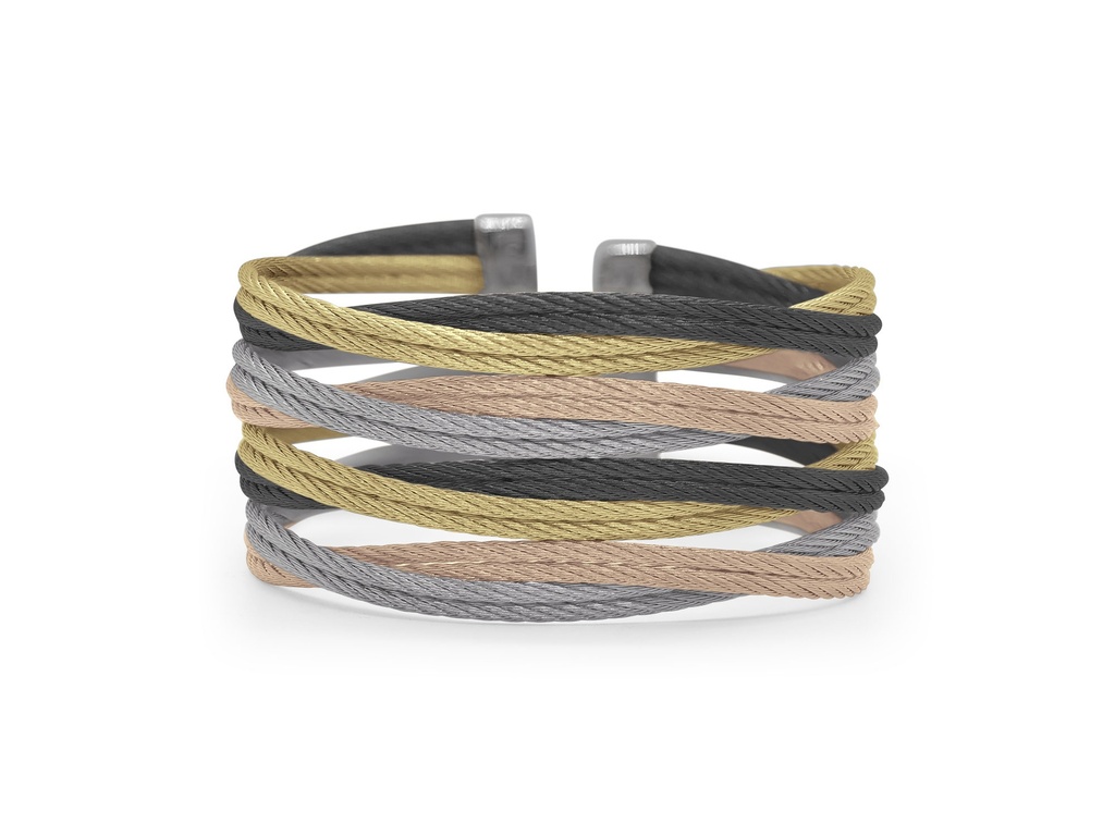 Oversized Entwined Cuff Bracelet