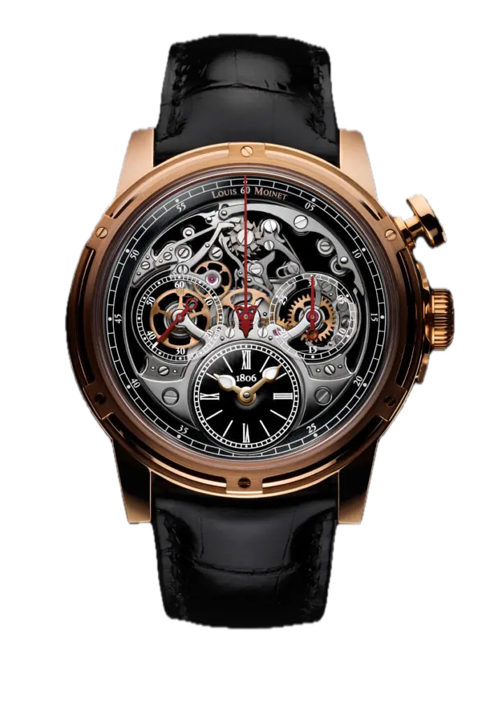 Memoris Rose Gold Strap Watch