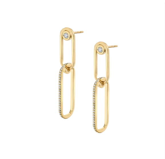 PAVÉ COUPLET EARRINGS