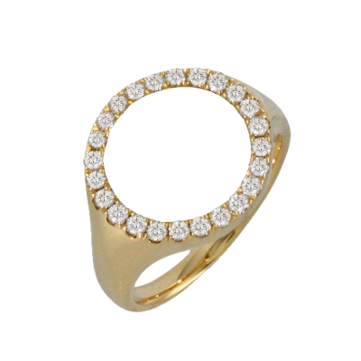 Yellow Gold Diamond Ring