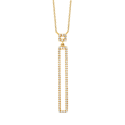 Yellow Gold Diamond Necklace