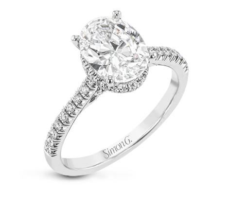 UNDERHALO ENGAGEMENT RING