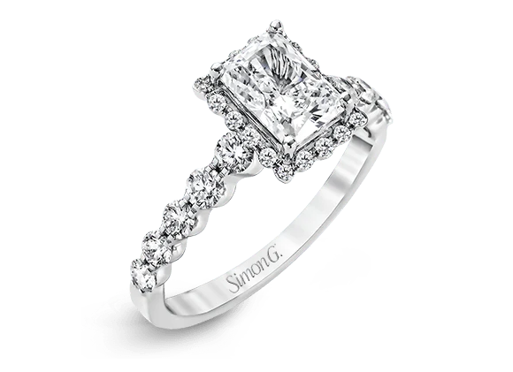 Round Cut Geometric Setting