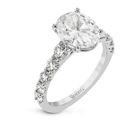 Oval Diamond Setting
