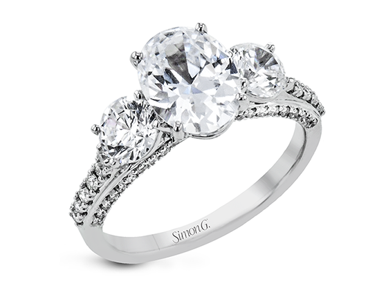 Three Stone Engagement Ring