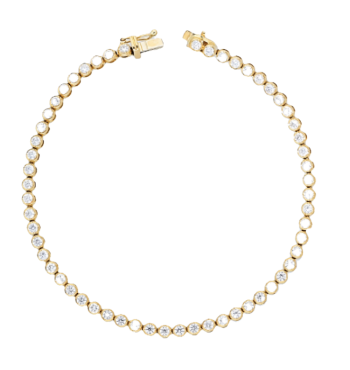 DIAMOND BEZEL TENNIS BRACELET