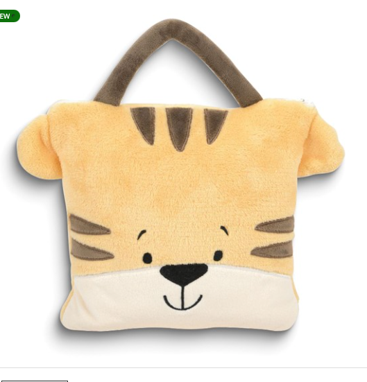 Izzy and Oliver Baby Polyester Tiger Travel Blanket