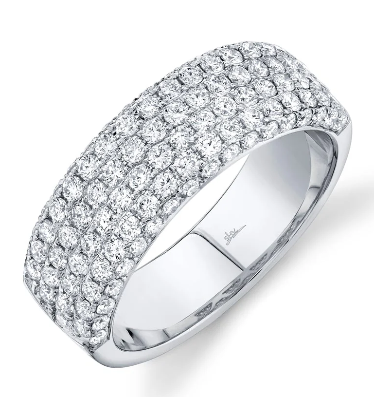1.32ct Pave Diamond Band