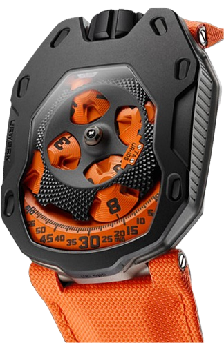 Preowned Turbine Automatic Black Orange Night