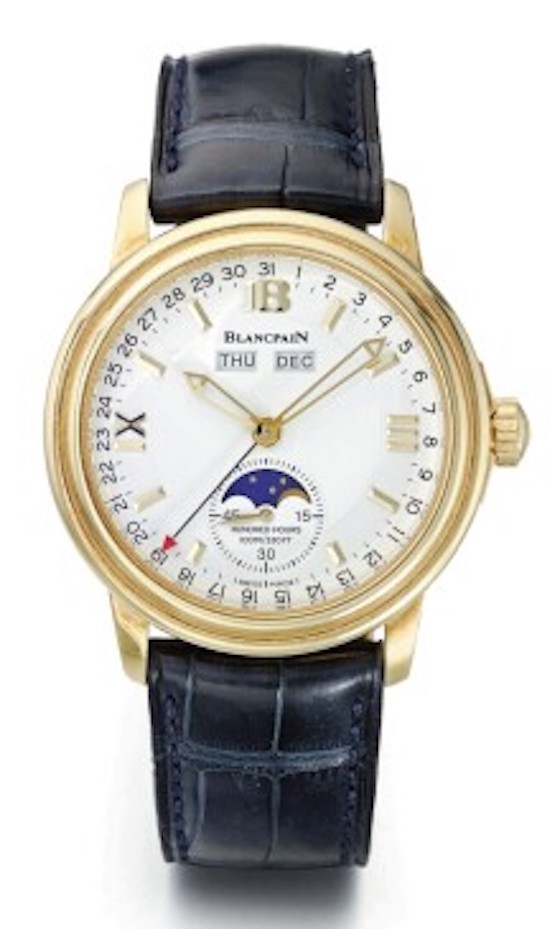 Preowned Blancpain Leman Moonphase Full Calendar