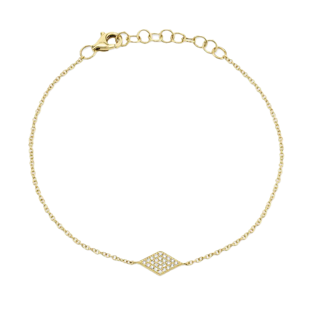 0.06CT DIAMOND PAVE BRACELET