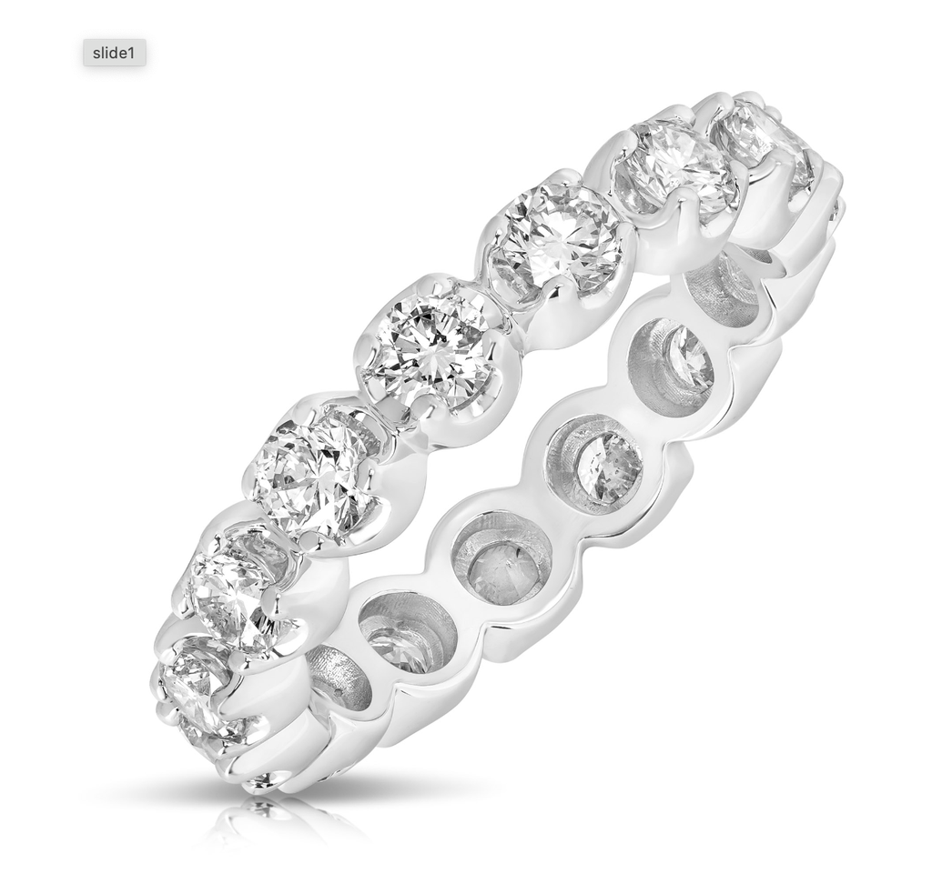 PREMIER 1 CT BUTTERCUP ETERNITY BAND