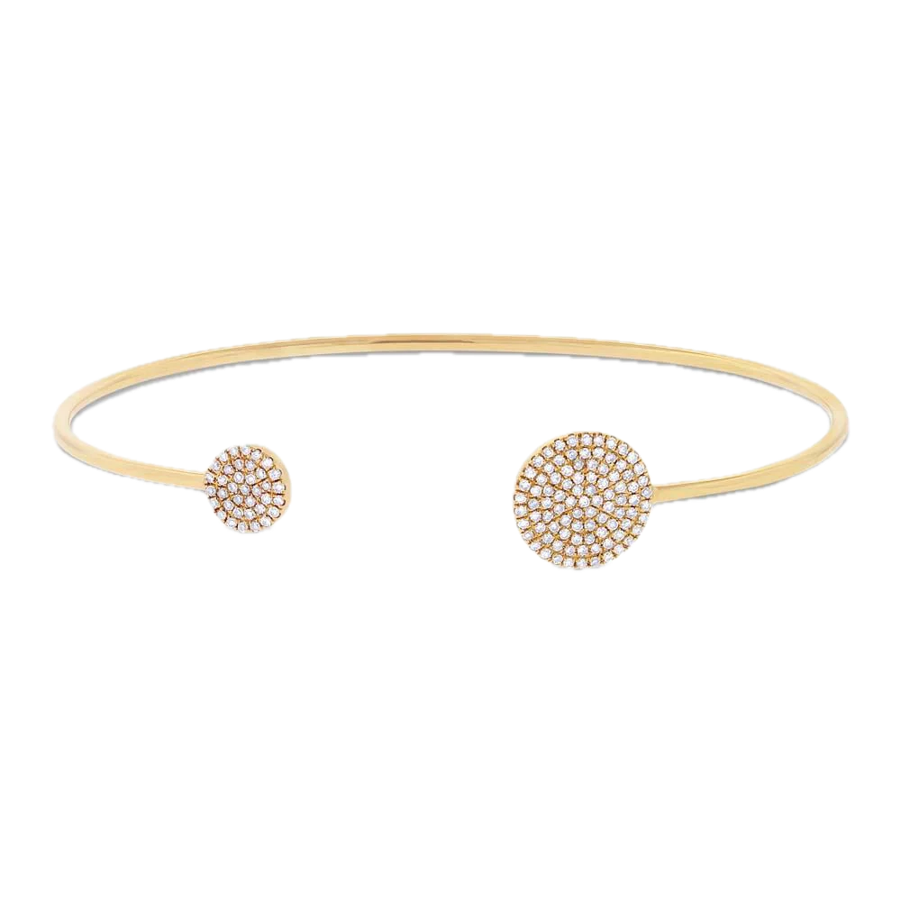0.37Ct YG Bangle