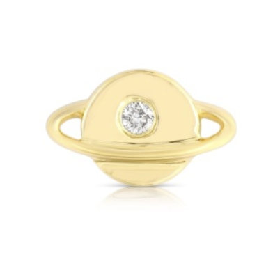 OUT OF THIS WORLD SATURN CHARM