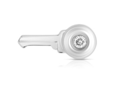 KEY TO MY HEART DIAMOND CHARM