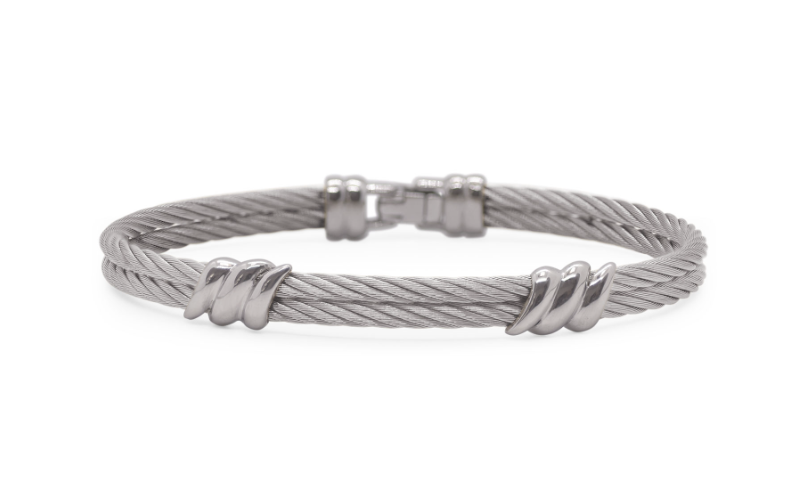 Cable 2-Row Bracelet