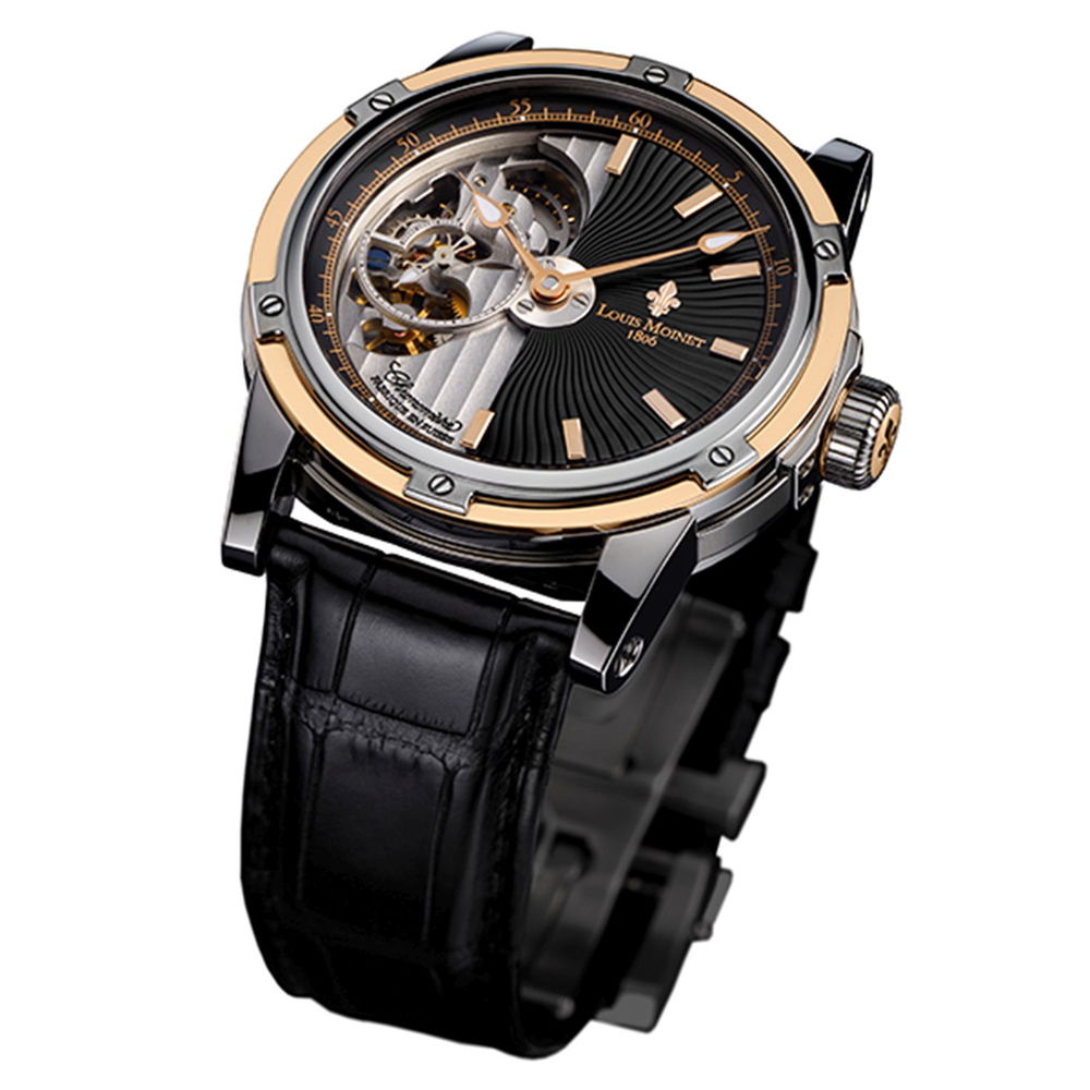 Mecanograph 18k & Titanium On Strap