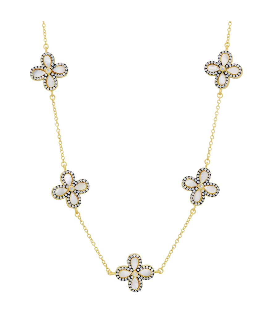 Blossoming Brilliance Short Necklace