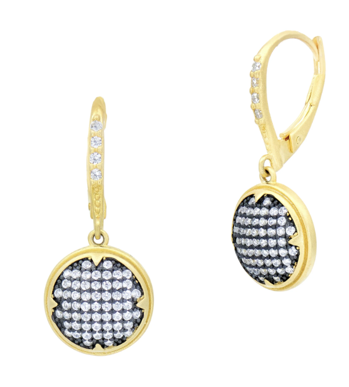 Signature Times Square Pavé Lever Back Earrings Regular price
