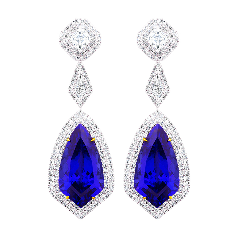 Tanzanite Dangle Earrings