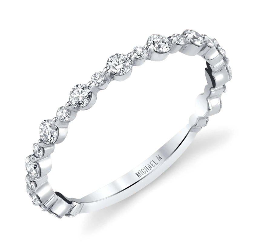 Classic Diamond Cluster Band