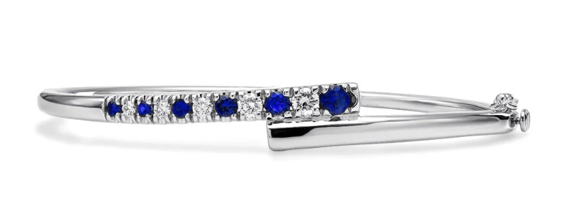 Coil Sapphire Bangle
