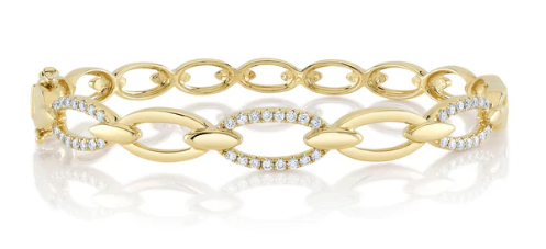 DIAMOND LINK BANGLE